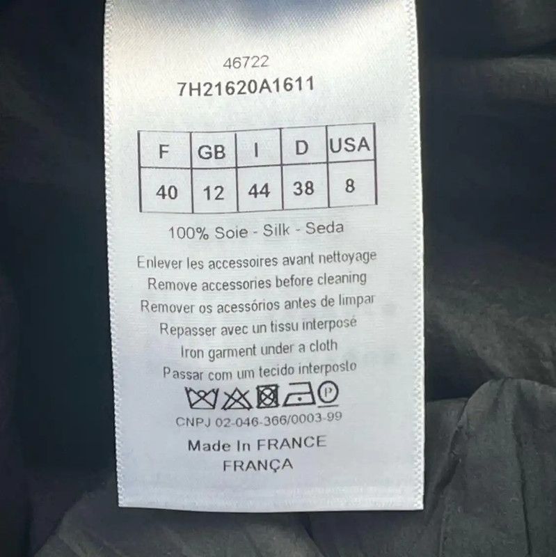 Dior Dior Black Summer Dress Size L 0089 Size L / US 10 / IT 46 - 8 Thumbnail