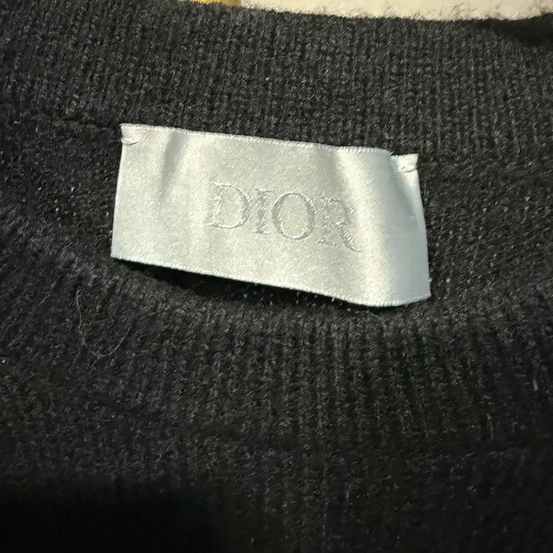Dior Dior Black Wool Women's Pullover Sweater 0089 Size S / US 4 / IT 40 - 5 Thumbnail