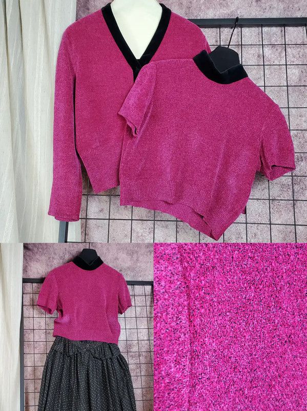Dior Dior Pink Long Sleeve Pullover Sweater 0089 Size M / US 6-8 / IT 42-44 - 2 Thumbnail