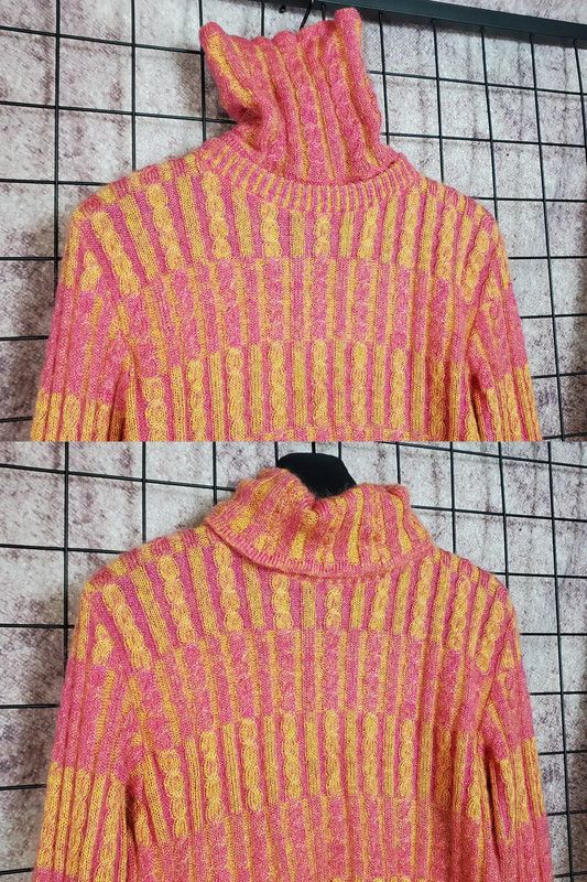 Dior Dior Pink Wool Blend Long Sleeve Pullover 0089 Size M / US 6-8 / IT 42-44 - 3 Thumbnail