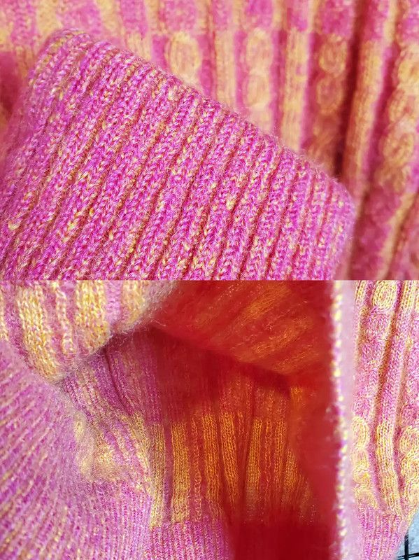 Dior Dior Pink Wool Blend Long Sleeve Pullover 0089 Size M / US 6-8 / IT 42-44 - 8 Thumbnail