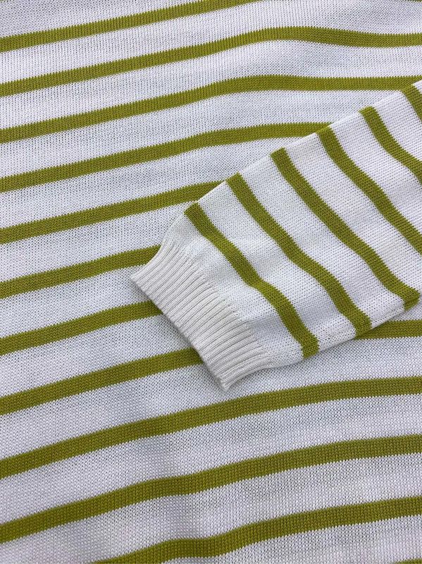 Dior Dior Striped Silk Pullover Sweater for Women 0089 Size S / US 4 / IT 40 - 6 Thumbnail