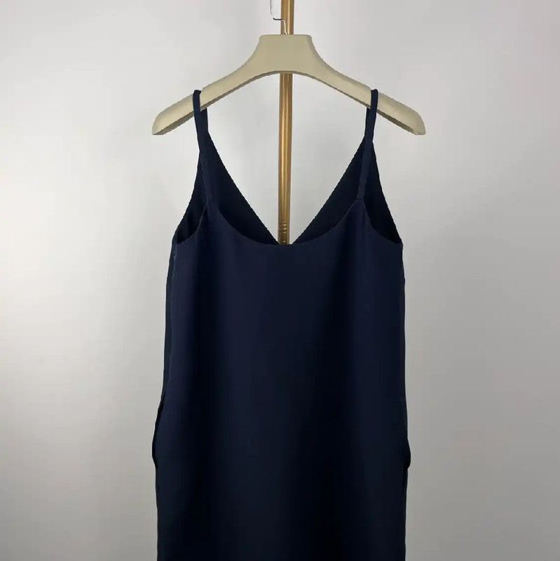Dior Dior Black Wool Dress for Women 0089 Size L / US 10 / IT 46 - 2 Thumbnail
