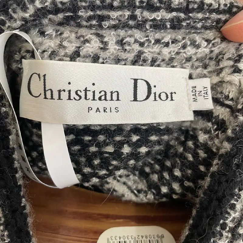 Dior Dior Gray Women's Cardigan 0089 Size S / US 4 / IT 40 - 5 Thumbnail