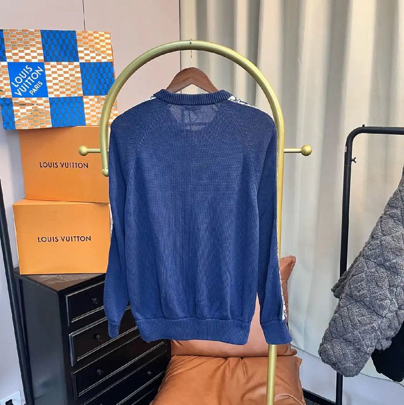 Dior Dior Blue Cotton Women's Sweater 0089 Size M / US 6-8 / IT 42-44 - 2 Thumbnail