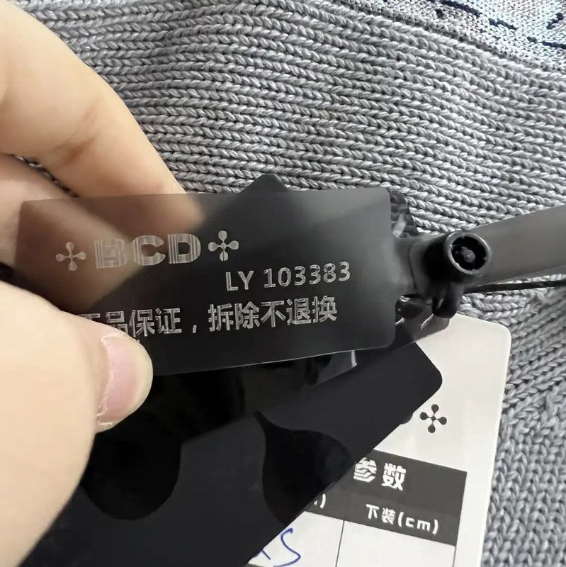 Dior Dior Gray Wool Long Sleeve Sweater XS 0089 Size XS / US 0-2 / IT 36-38 - 6 Thumbnail