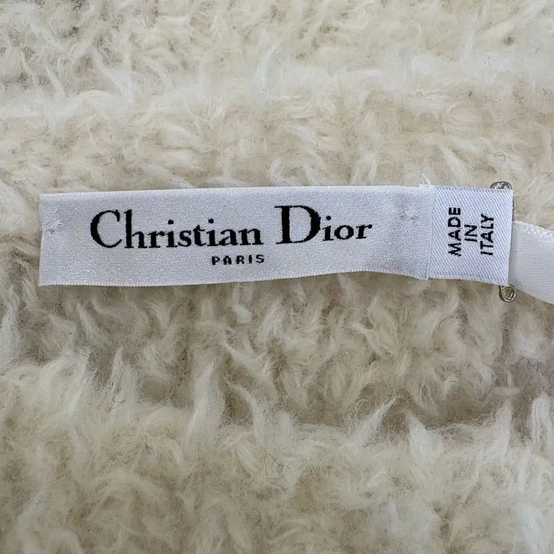 Dior Dior Cream Wool Sweater for Women 0089 Size S / US 4 / IT 40 - 7 Thumbnail