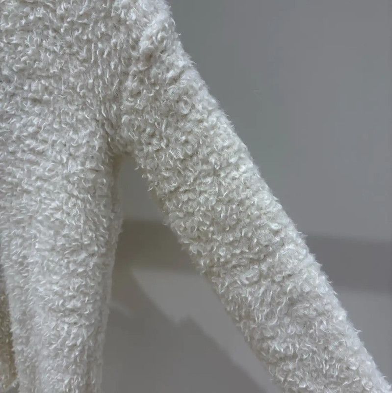 Dior Dior Cream Wool Sweater for Women 0089 Size S / US 4 / IT 40 - 4 Thumbnail