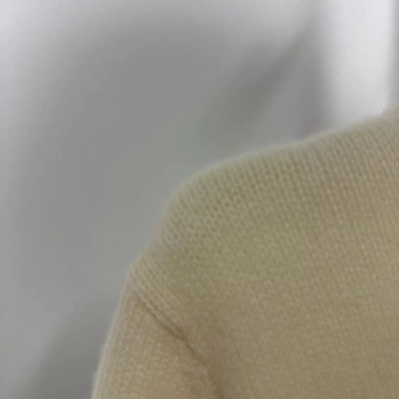 Dior Dior Beige Wool Sweater with Embroidery 0089 Size M / US 6-8 / IT 42-44 - 3 Thumbnail
