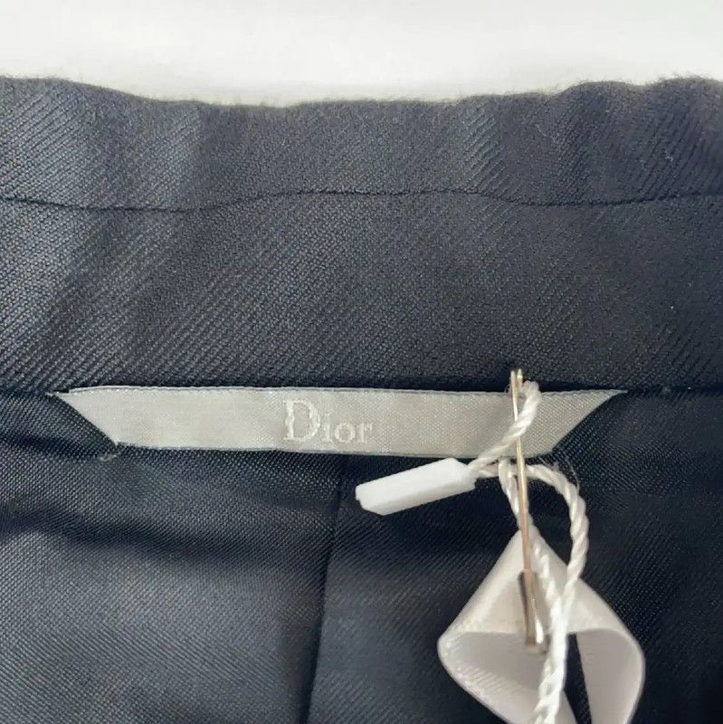 Dior Dior Black Wool Women's Cardigan 0089 Size XL / US 12-14 / IT 48-50 - 3 Thumbnail