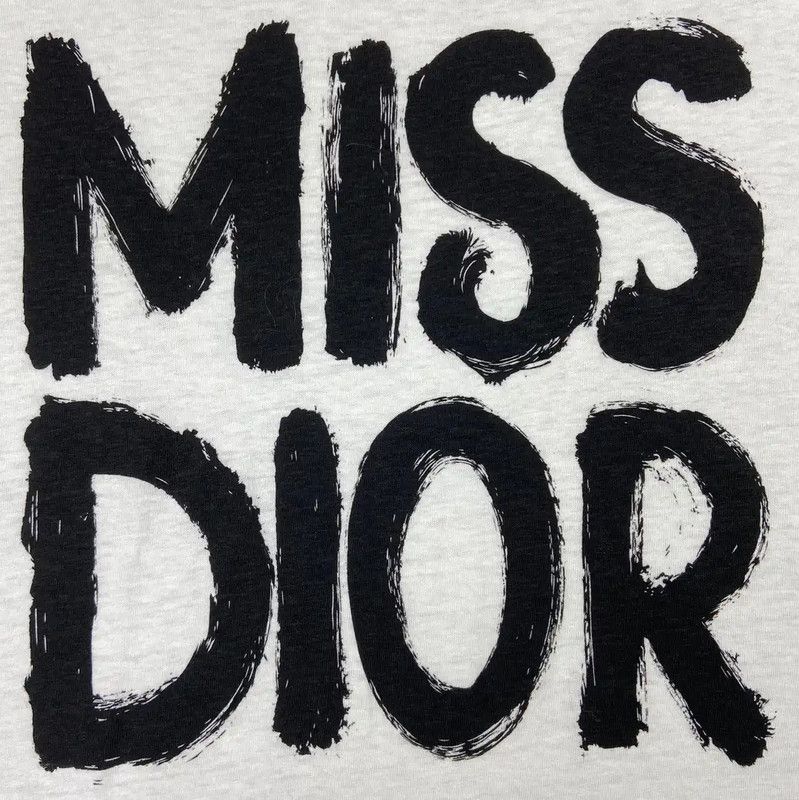 Dior Dior Miss Dior Cotton T-Shirt for Women 0089 Size M / US 6-8 / IT 42-44 - 3 Thumbnail