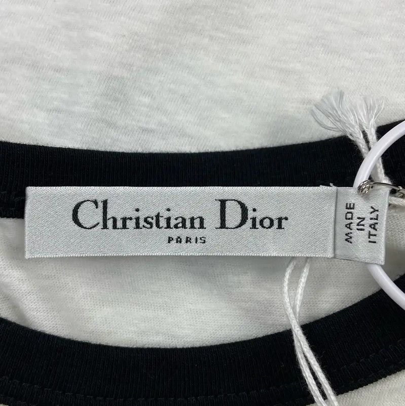 Dior Dior Miss Dior Cotton T-Shirt for Women 0089 Size M / US 6-8 / IT 42-44 - 4 Thumbnail
