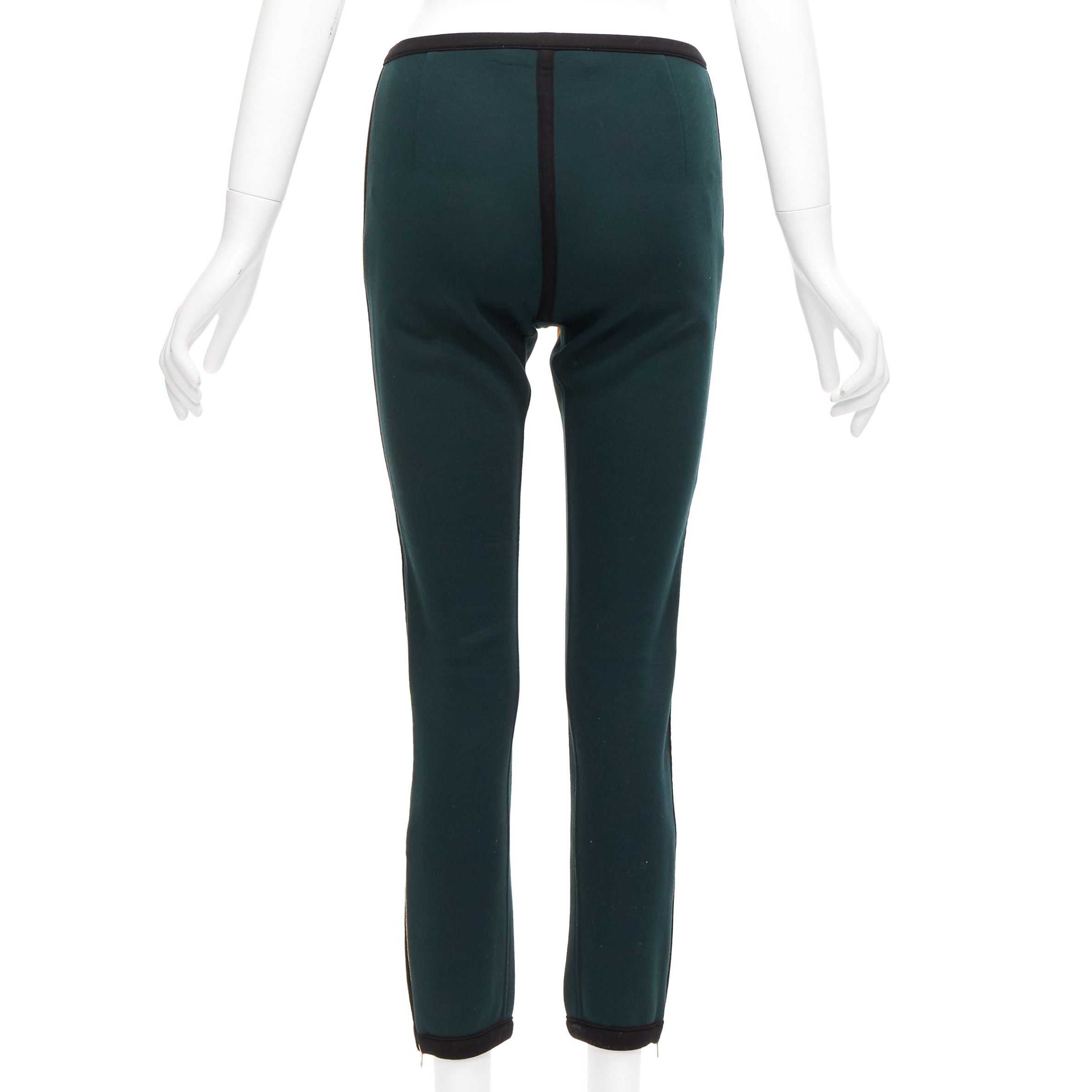 Marni MARNI orange green colorblock black piping jogger pants IT38 XS Size 26" / US 2 / IT 38 - 2 Thumbnail