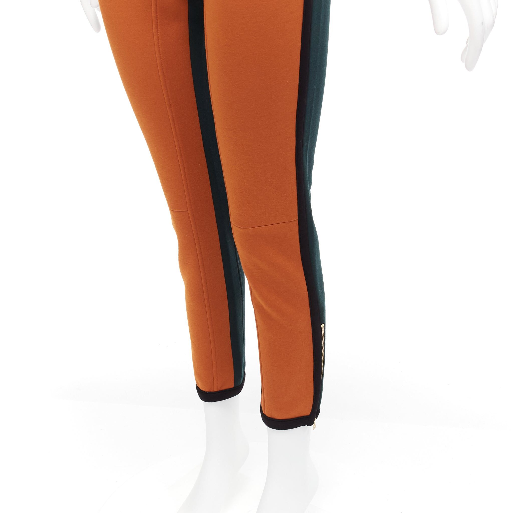 Marni MARNI orange green colorblock black piping jogger pants IT38 XS Size 26" / US 2 / IT 38 - 7 Thumbnail