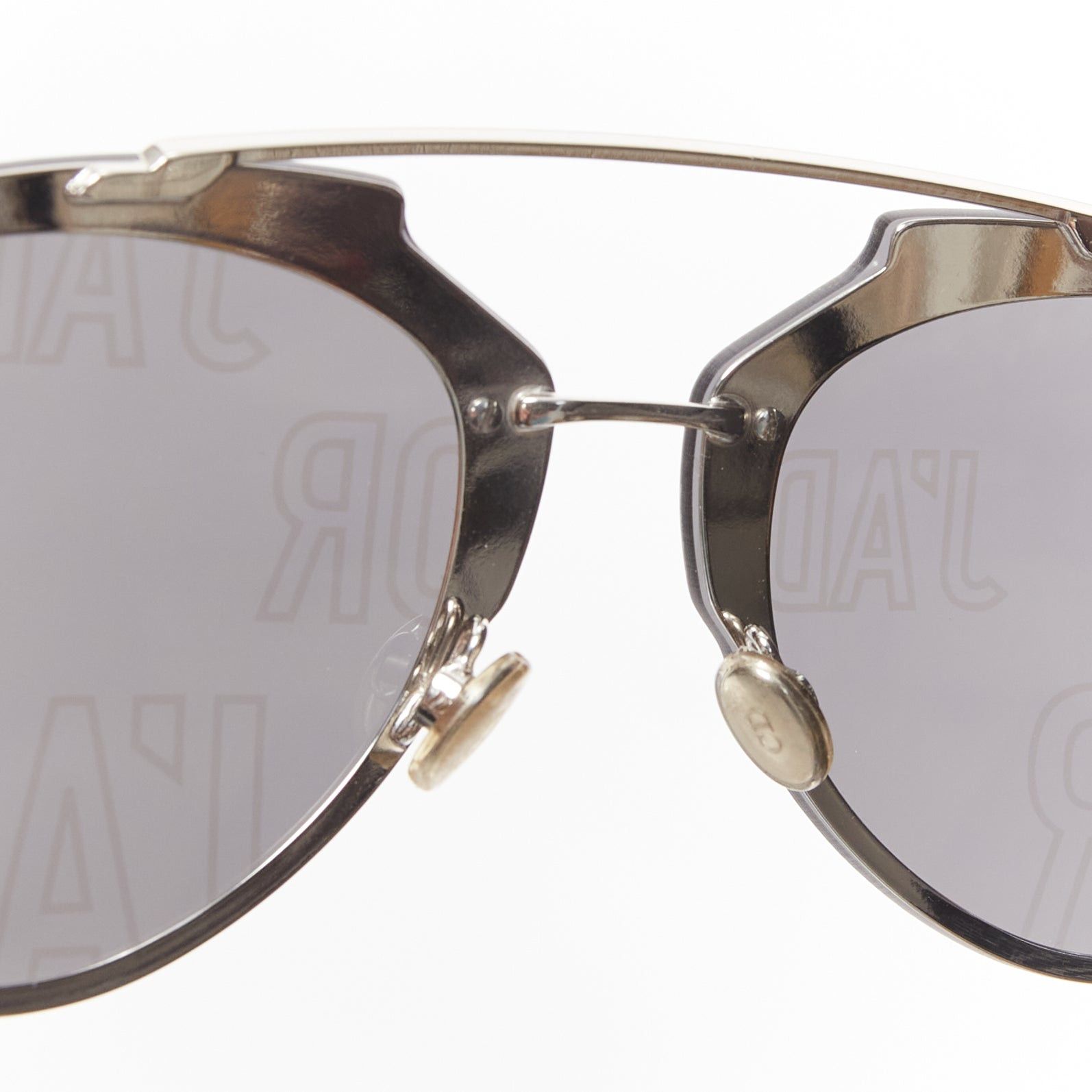 Dior CHRISTIAN DIOR Reflected P J'adior printed black lens sunglasses Size ONE SIZE - 8 Thumbnail