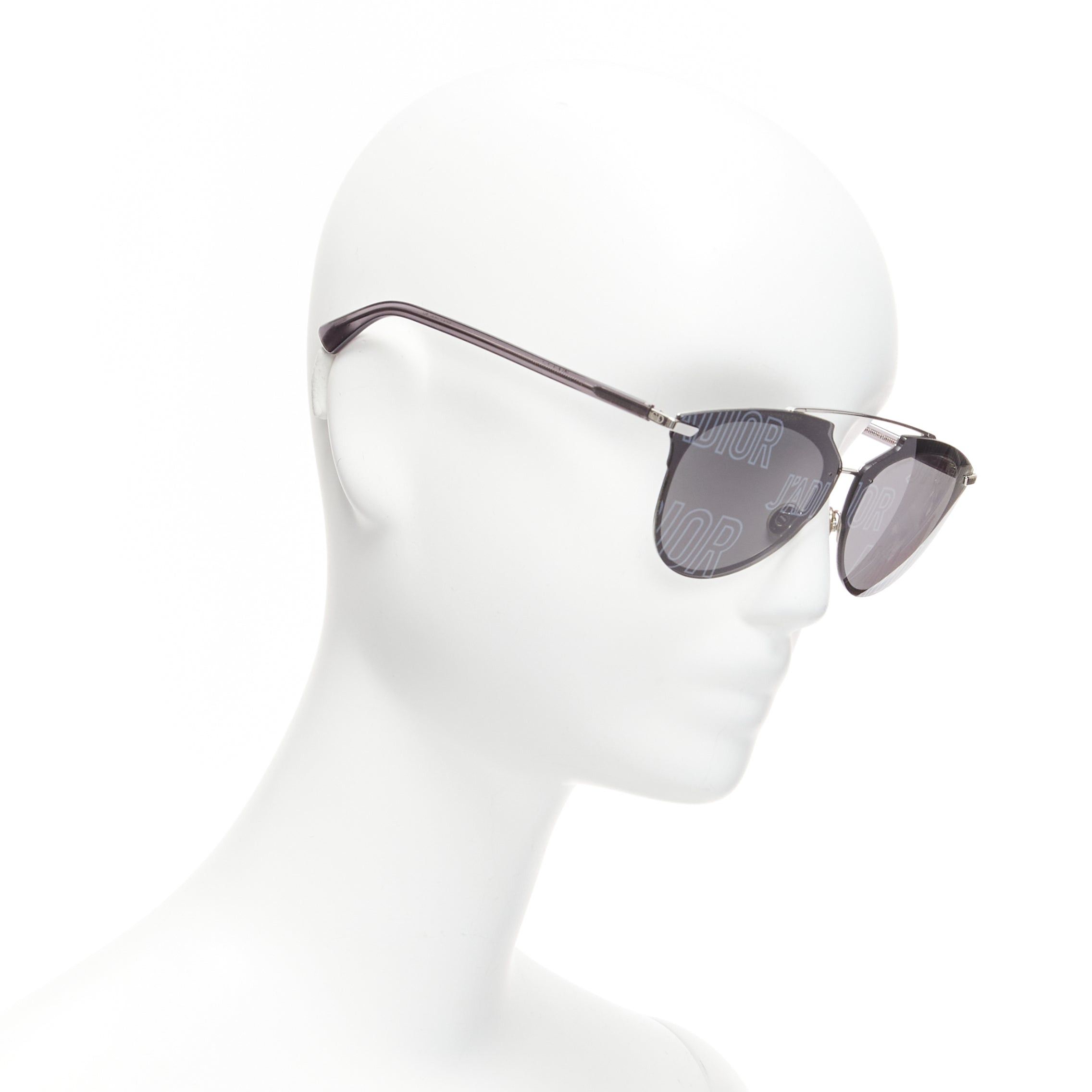 Dior CHRISTIAN DIOR Reflected P J'adior printed black lens sunglasses Size ONE SIZE - 2 Thumbnail