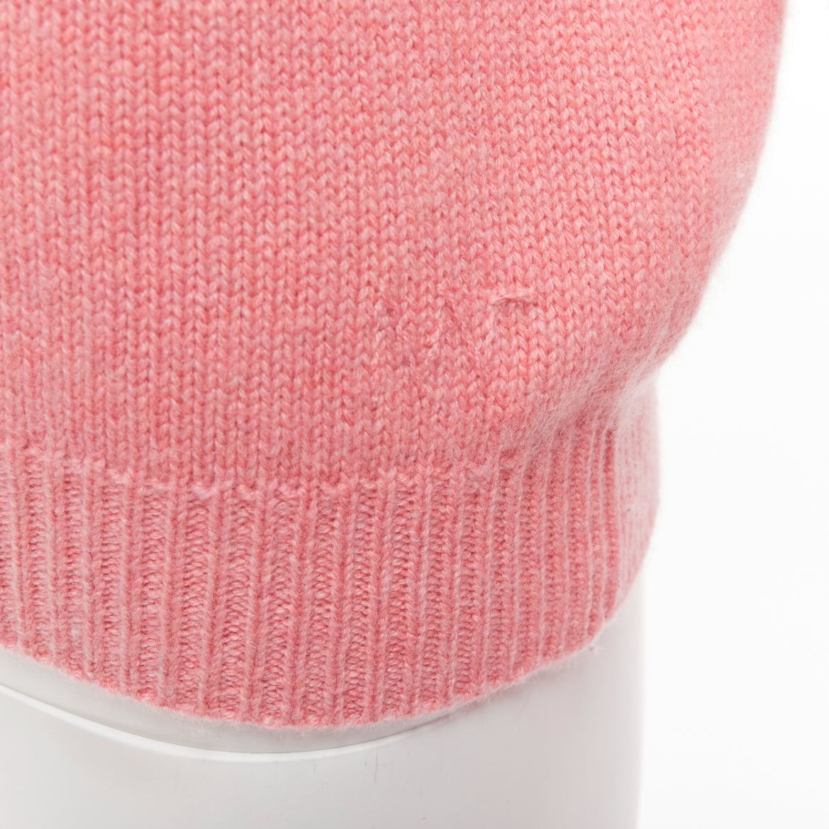 Other ALEXANDRA GOLOVANOFF Tricot Parisiens 100% cashmere pink long sleeve sweater L Size M / US 6-8 / IT 42-44 - 7 Thumbnail