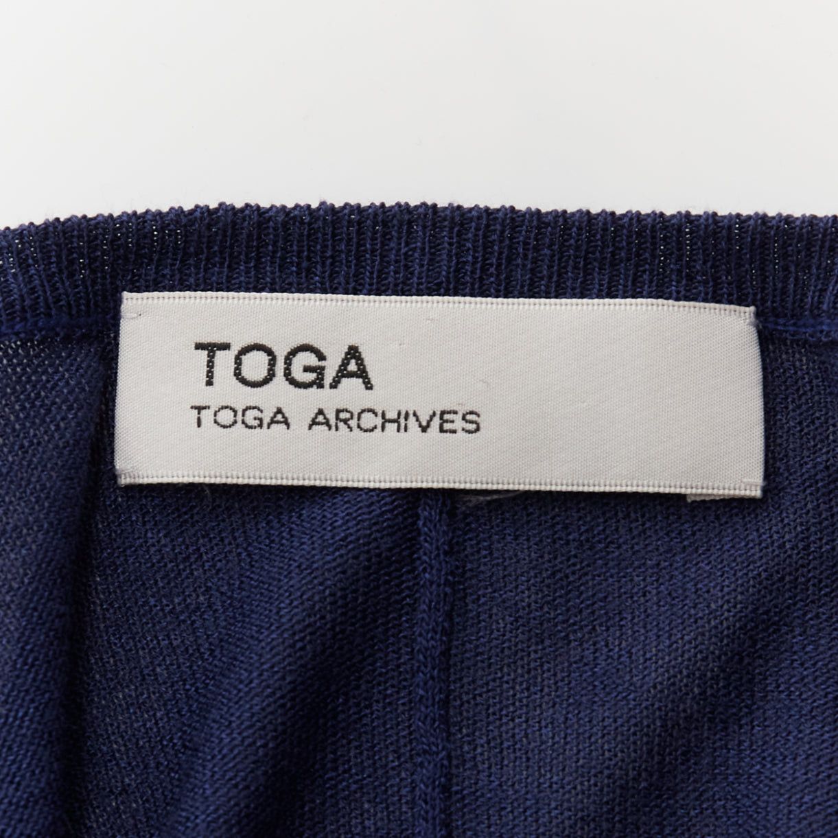 Toga TOGA ARCHIVES navy brown black loop fringe ruffle sheer cardigan Size S / US 4 / IT 40 - 9 Thumbnail