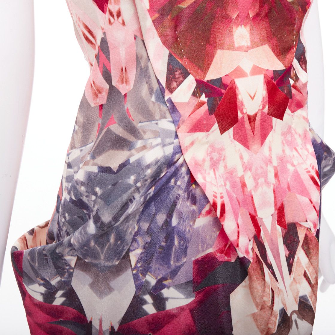 Alexander McQueen ALEXANDER MCQUEEN 2009 Natural Distinction Kaleidoscope crystal dress IT40 S Size S / US 4 / IT 40 - 8 Thumbnail