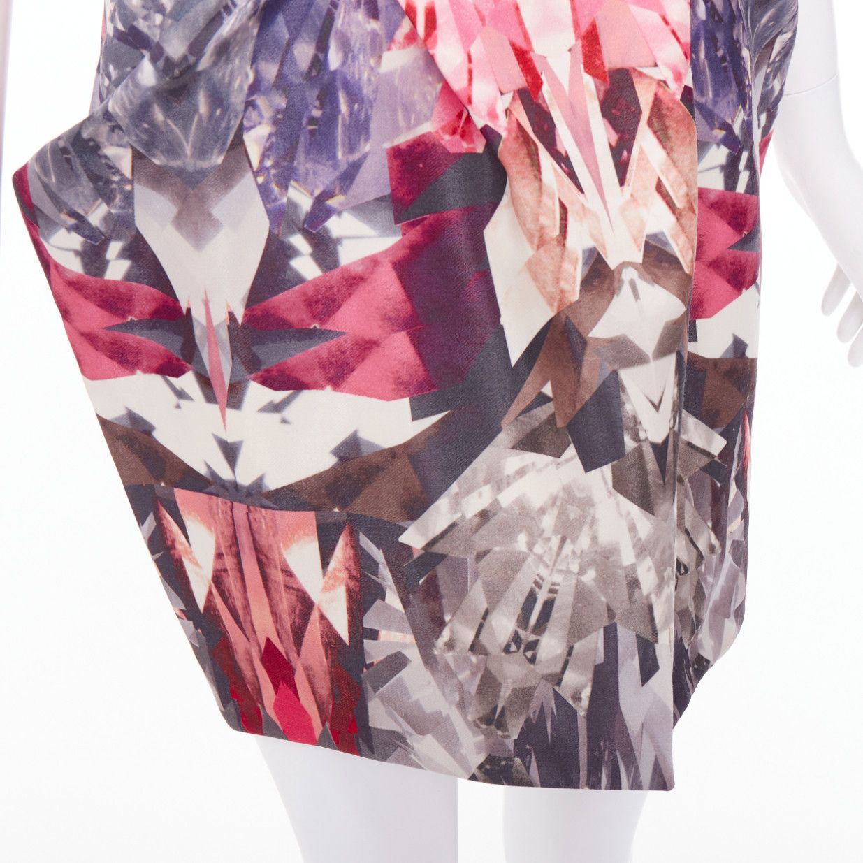 Alexander McQueen ALEXANDER MCQUEEN 2009 Natural Distinction Kaleidoscope crystal dress IT40 S Size S / US 4 / IT 40 - 9 Thumbnail
