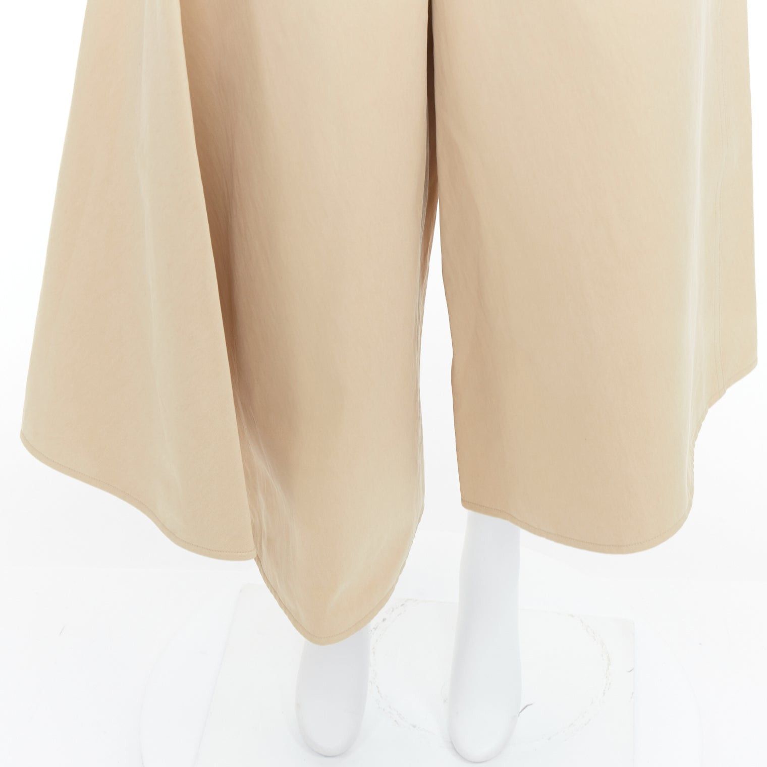 Ports 1961 PORTS 1961 beige cotton asymmetric wide cropped culottes pants IT38 XS Size 28" / US 6 / IT 42 - 2 Thumbnail