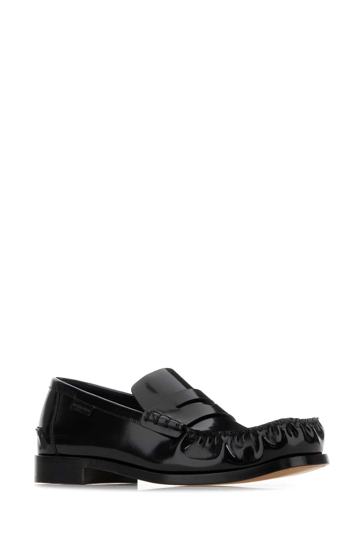Bottega Veneta Black Leather Truman Loafers Size US 9 / EU 42 - 2 Thumbnail