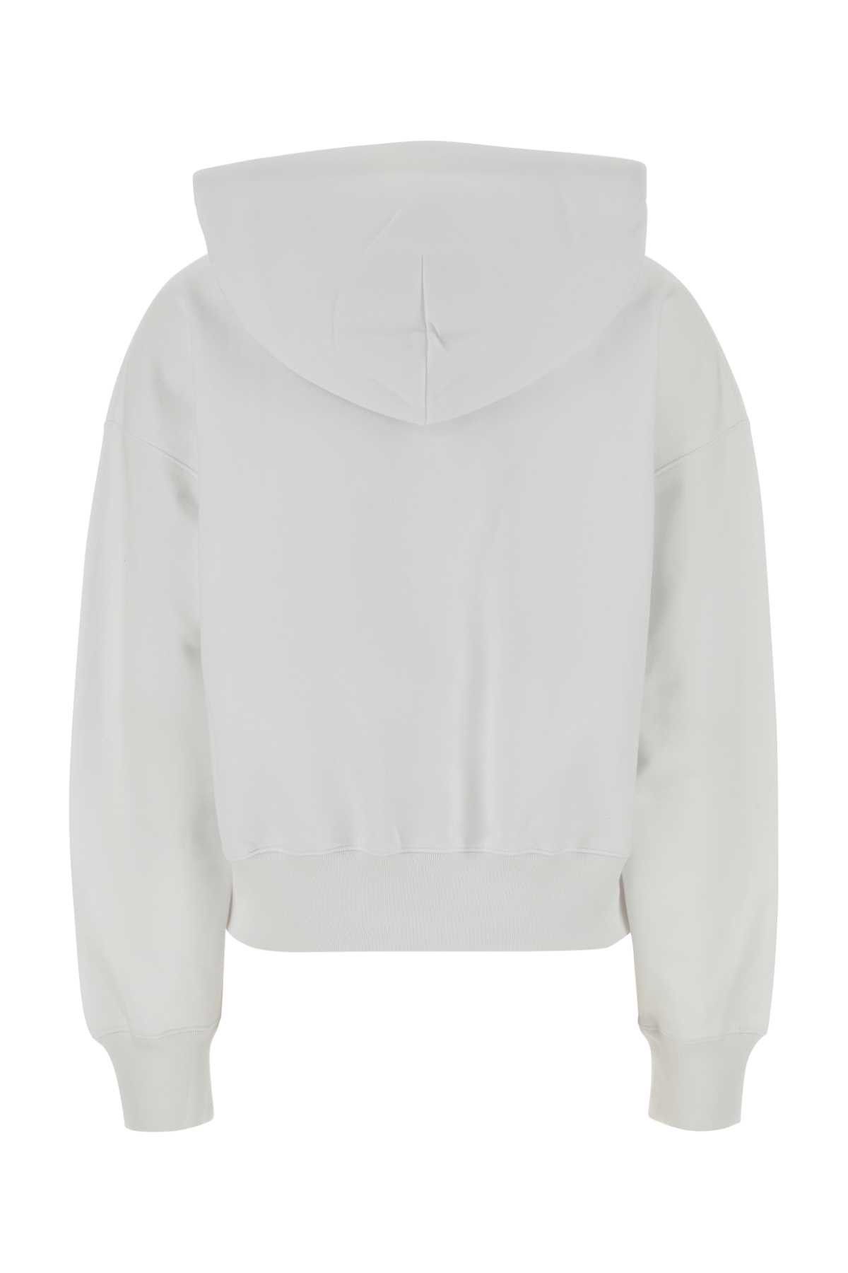 Gucci White Cotton Oversize Sweatshirt Size M / US 6-8 / IT 42-44 - 2 Thumbnail