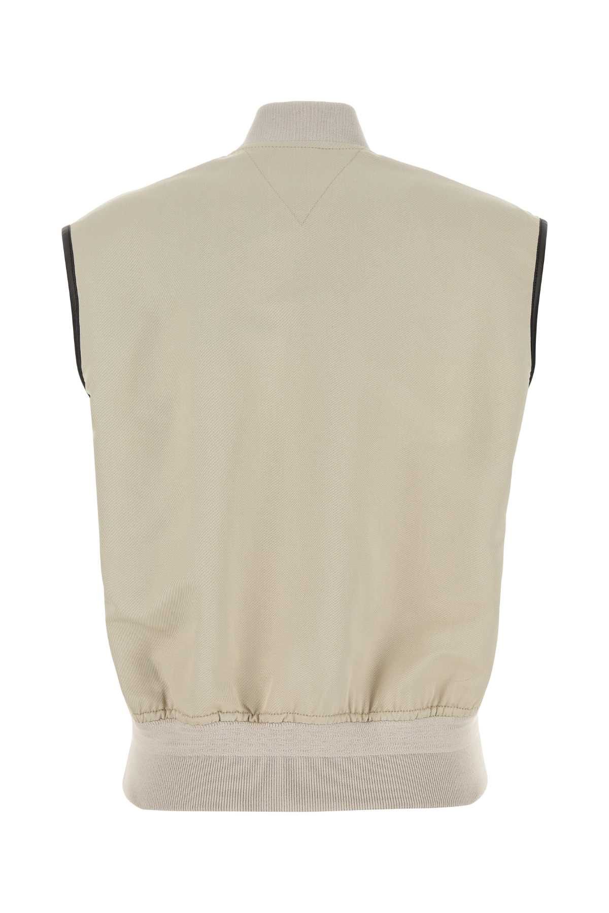 Bottega Veneta Sand Twill Vest Size XS / US 0-2 / IT 36-38 - 2 Thumbnail