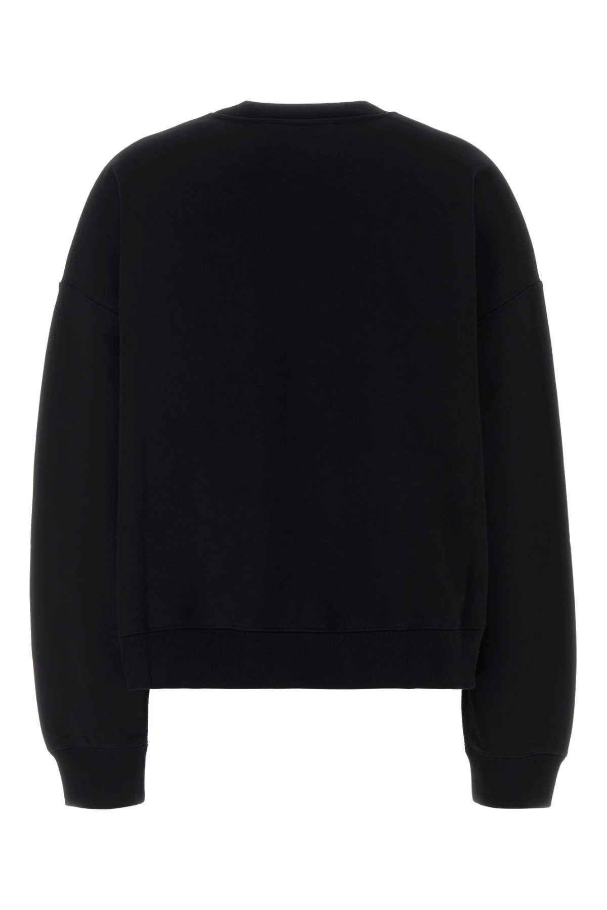 Gucci Black Cotton Oversize Sweatshirt Size M / US 6-8 / IT 42-44 - 2 Thumbnail