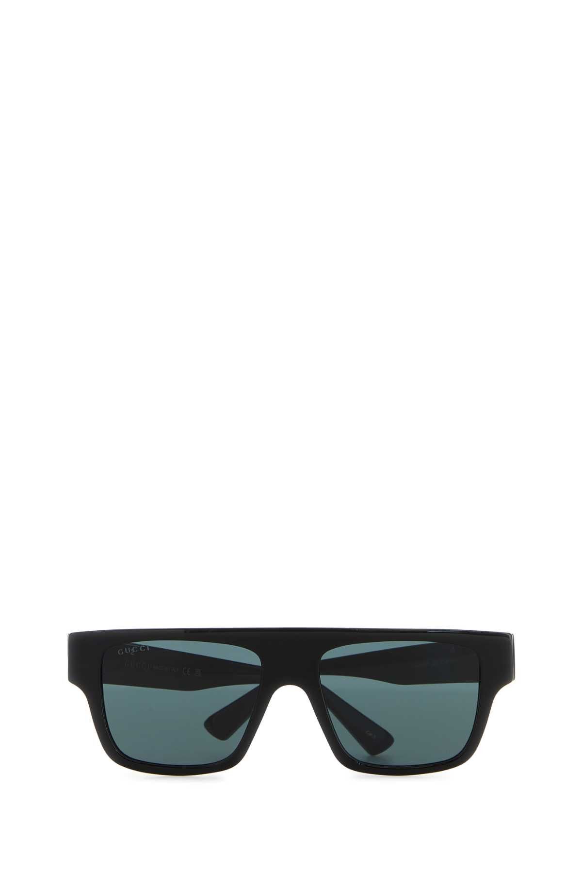 Gucci Black Acetate Sunglasses Size ONE SIZE - 2 Thumbnail