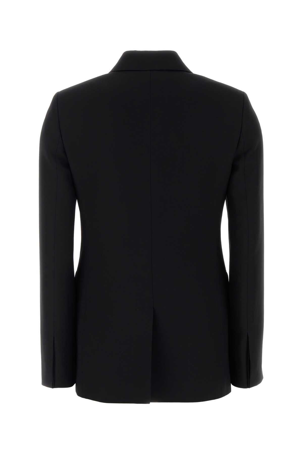 Gucci Black Cady Blazer Size S / US 4 / IT 40 - 2 Thumbnail