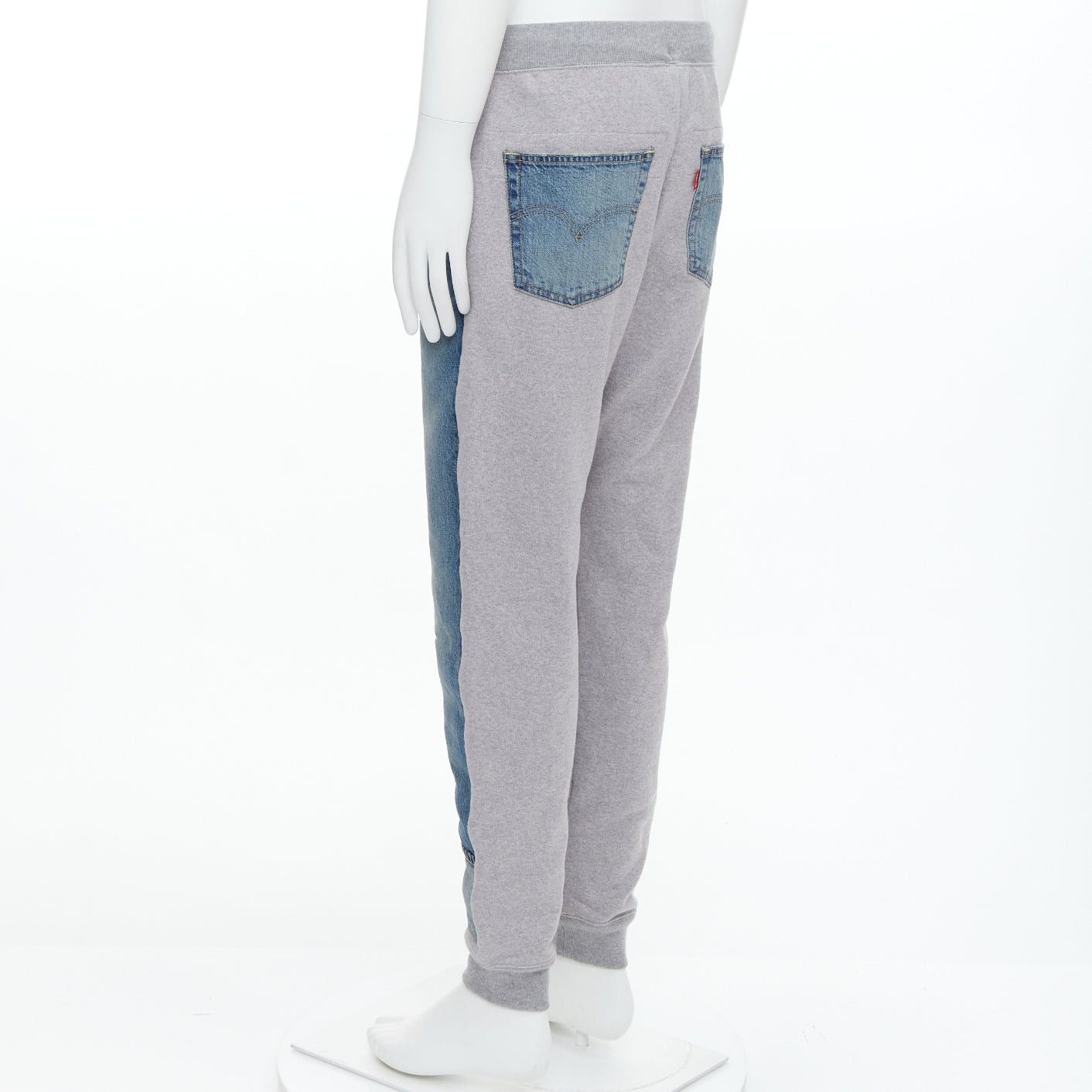Junya Watanabe JUNYA WATANABE LEVI'S 2022 deconstructed denim patch joggers M Size US 30 / EU 46 - 6 Thumbnail