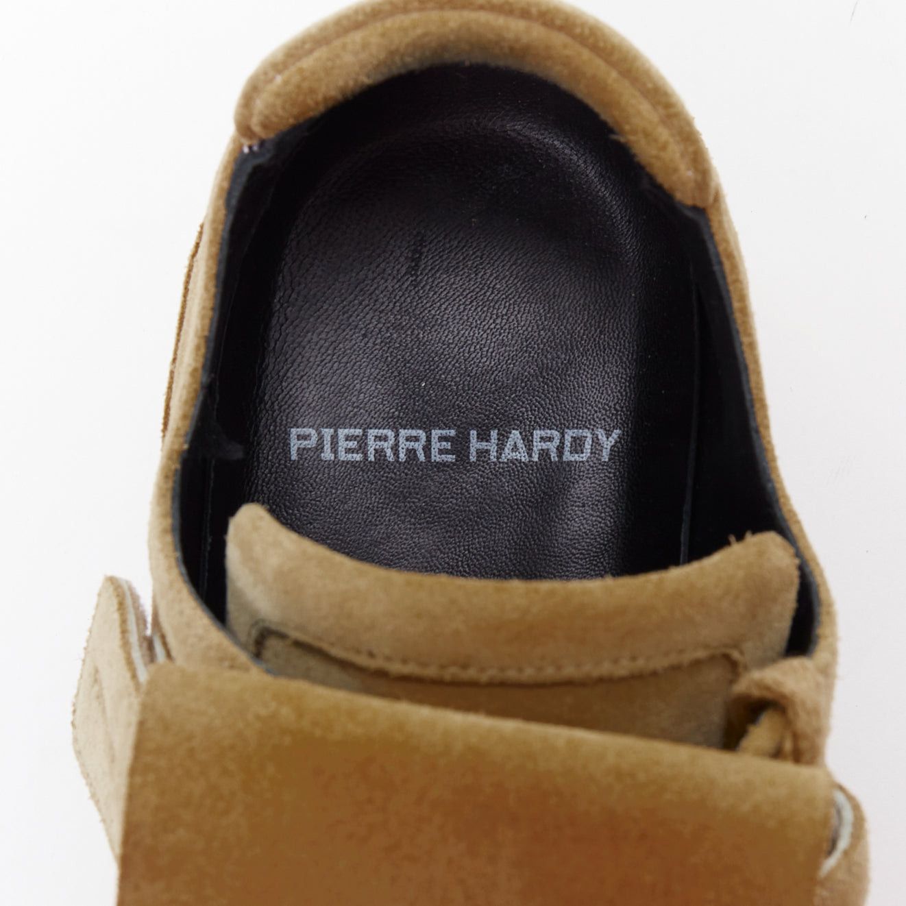 Pierre Hardy PIERRE HARDY beige suede leather fringe detail loafer sneakers EU43 Size US 10 / EU 43 - 9 Thumbnail