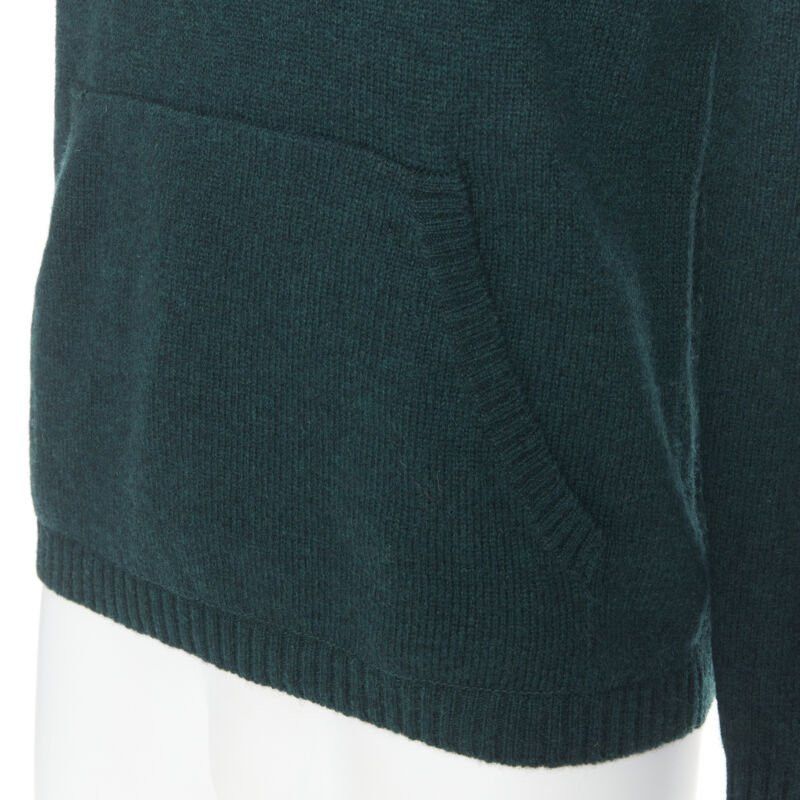 Undercover UNDERCOVER 100% wool dark green ribbon drawstring V-neck pullover sweater S Size US M / EU 48-50 / 2 - 8 Thumbnail