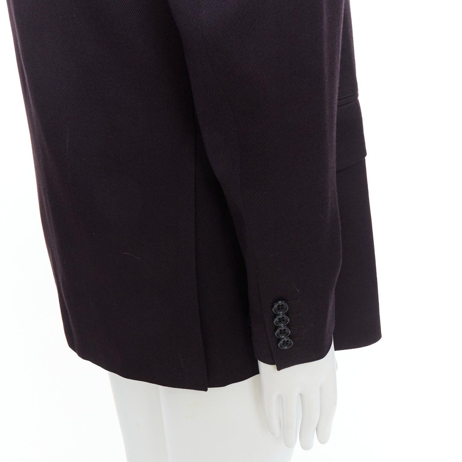 Yohji Yamamoto YOHJI YAMAMOTO Y's black wool cotton twill flap pocket blazer JP3 L Size 48R - 7 Thumbnail