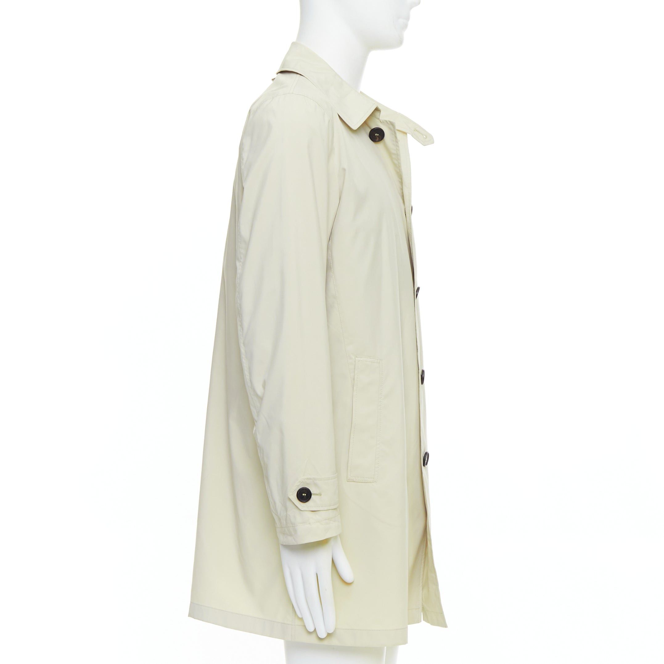 Allegri ALLEGRI City Nylon beige packable superlight black buttons coat IT48 M Size US S / EU 44-46 / 1 - 5 Thumbnail