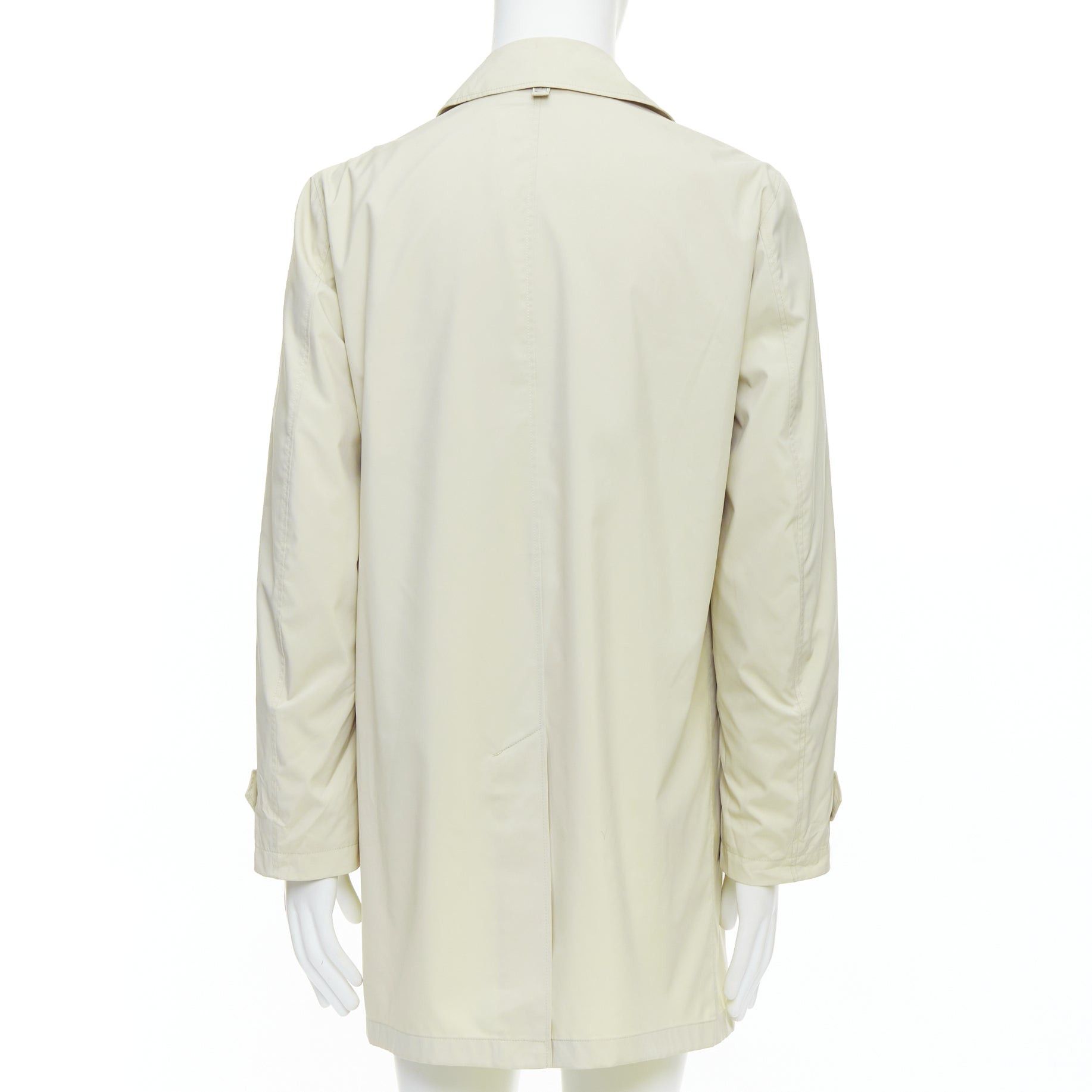 Allegri ALLEGRI City Nylon beige packable superlight black buttons coat IT48 M Size US S / EU 44-46 / 1 - 6 Thumbnail