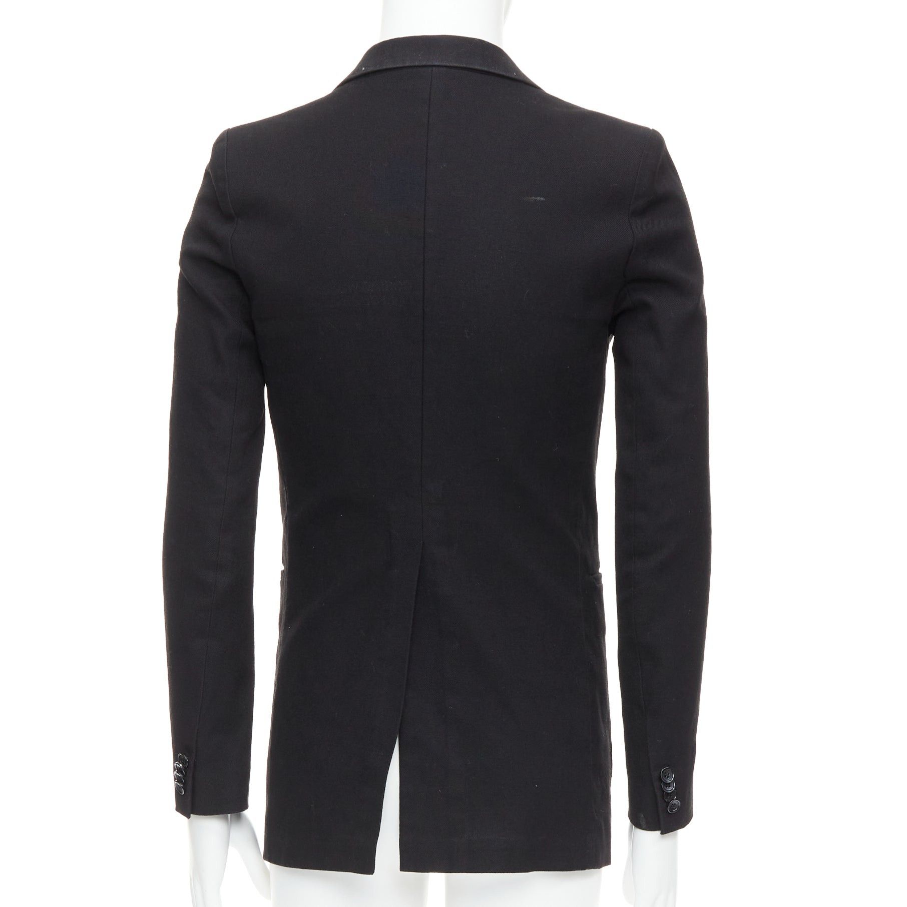 Cosmic Wonder COSMIC WONDER Light Source 1 black cotton blend fitted blazer US4 M Size M / US 6-8 / IT 42-44 - 6 Thumbnail
