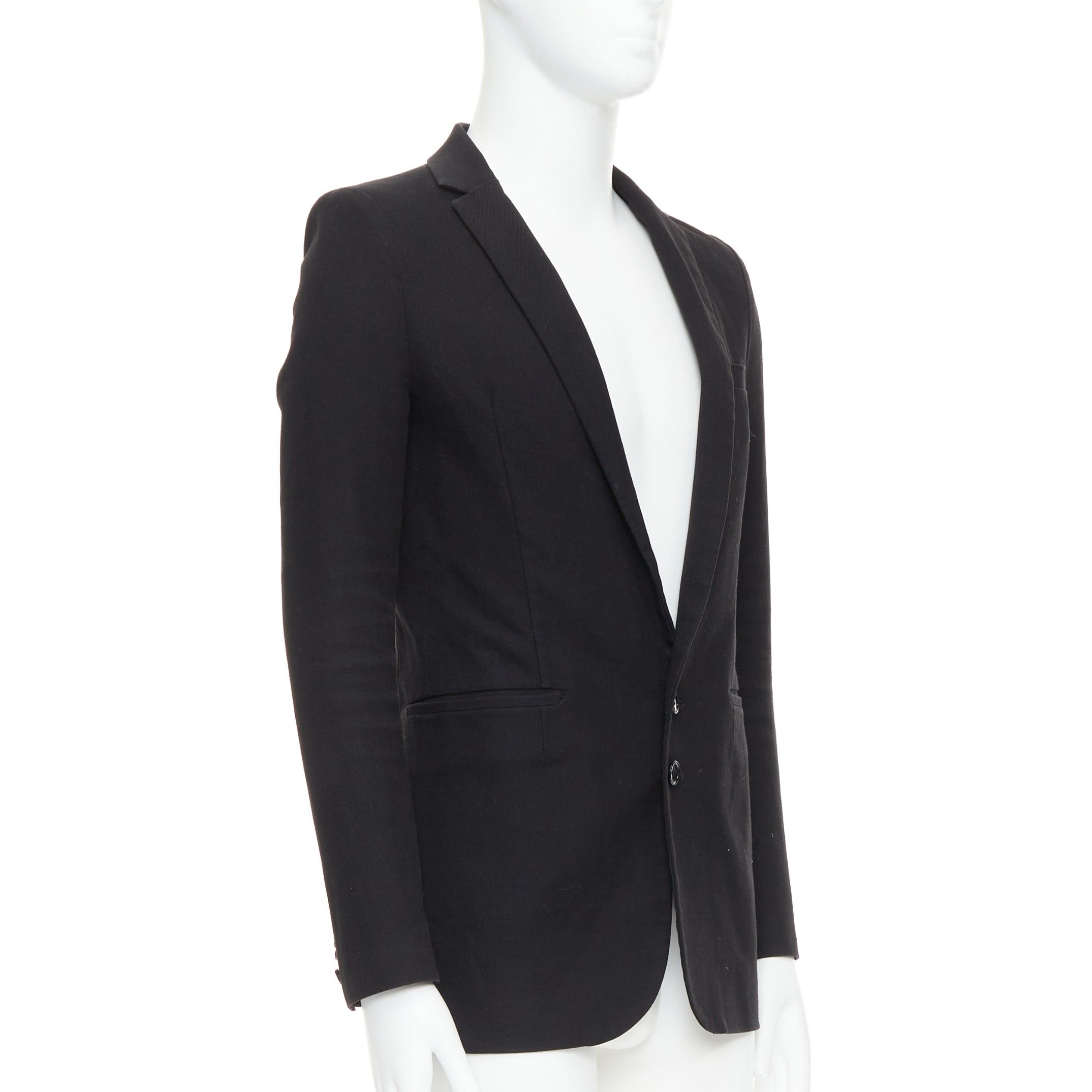 Cosmic Wonder COSMIC WONDER Light Source 1 black cotton blend fitted blazer US4 M Size M / US 6-8 / IT 42-44 - 4 Thumbnail