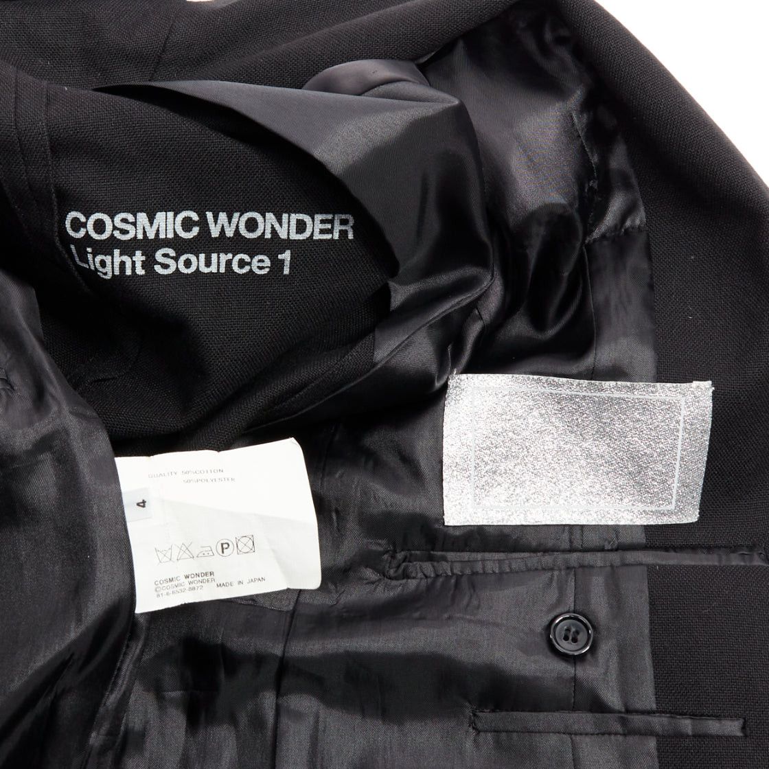 Cosmic Wonder COSMIC WONDER Light Source 1 black cotton blend fitted blazer US4 M Size M / US 6-8 / IT 42-44 - 9 Thumbnail