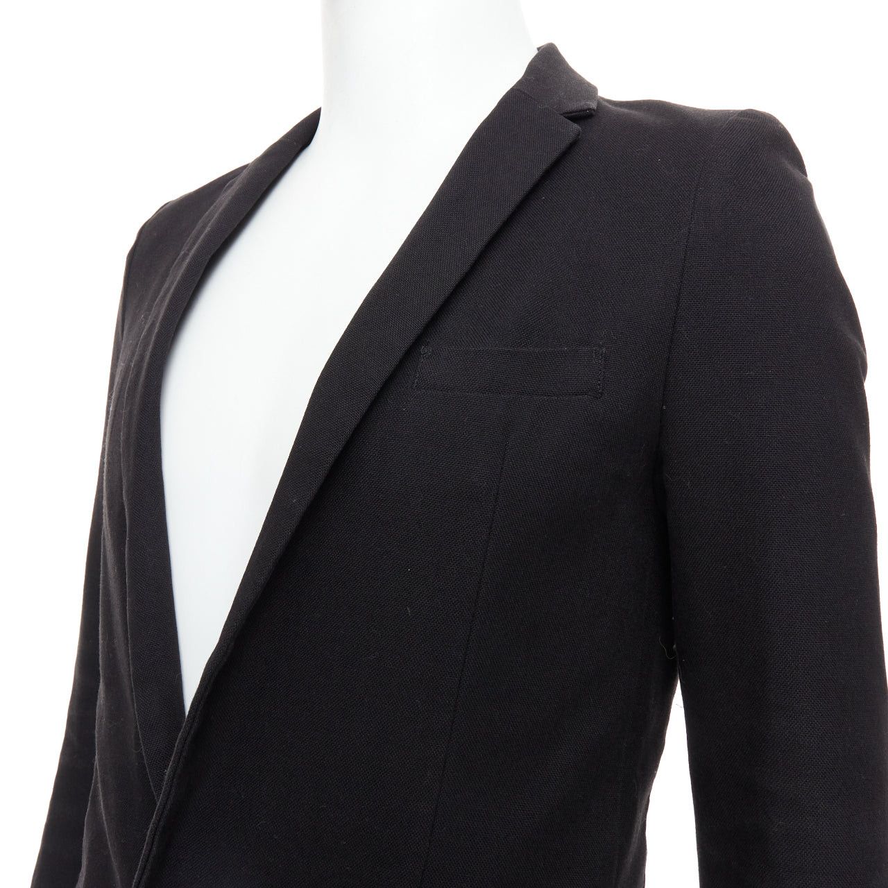 Cosmic Wonder COSMIC WONDER Light Source 1 black cotton blend fitted blazer US4 M Size M / US 6-8 / IT 42-44 - 8 Thumbnail
