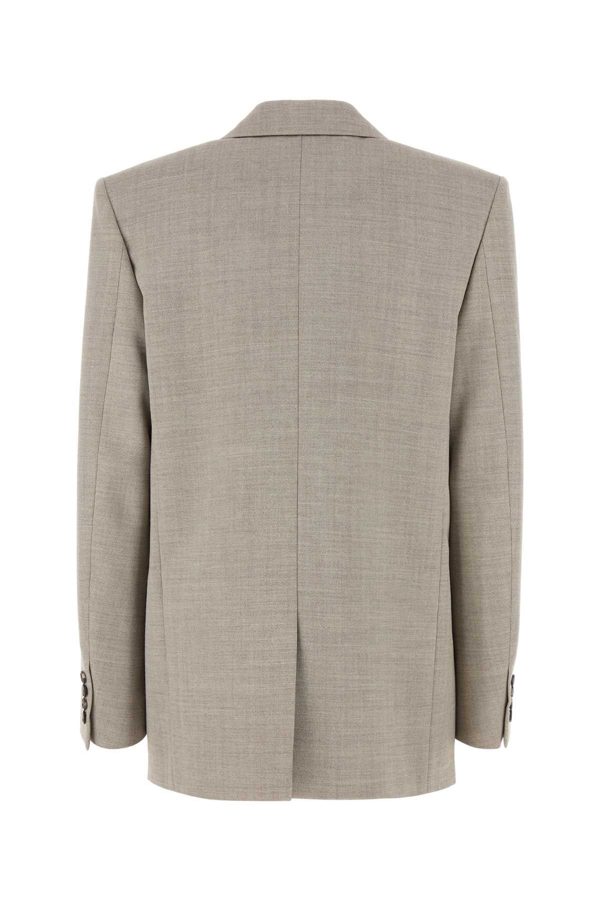 Saint Laurent Paris Cappuccino Wool Blazer Size M / US 6-8 / IT 42-44 - 2 Thumbnail