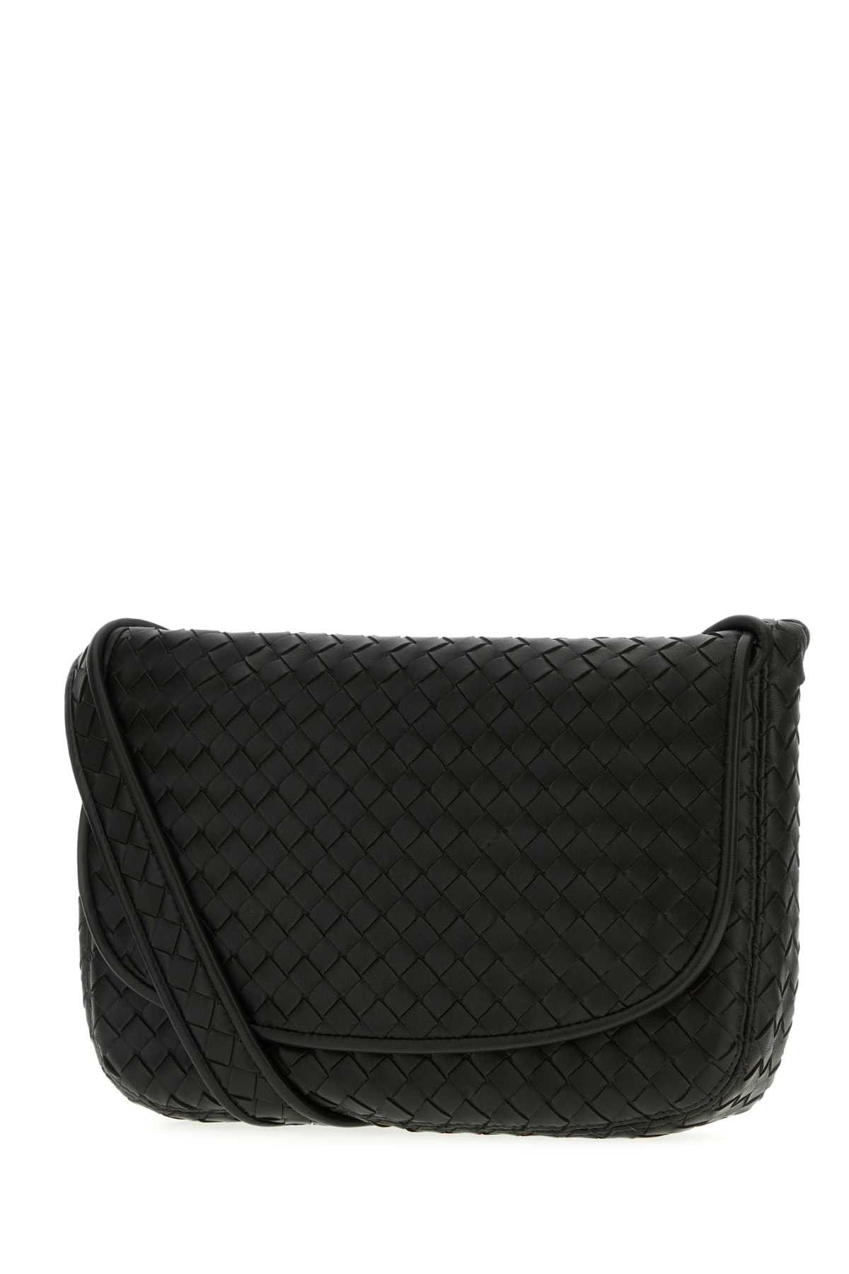 Bottega Veneta Black Leather Crossbody Bag Size ONE SIZE - 2 Thumbnail