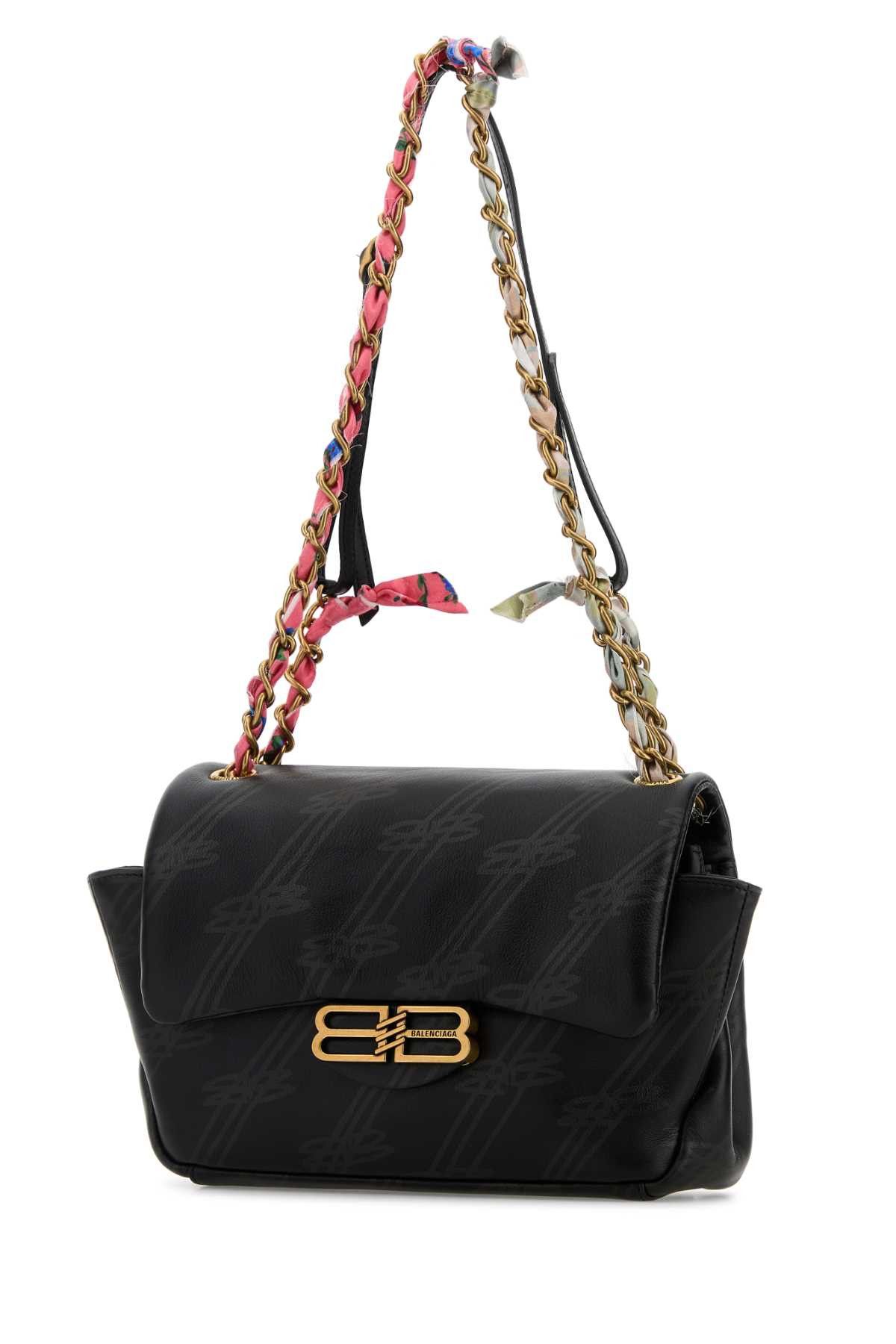 Balenciaga Printed Leather Mini Darling Shoulder Bag Size ONE SIZE - 2 Thumbnail