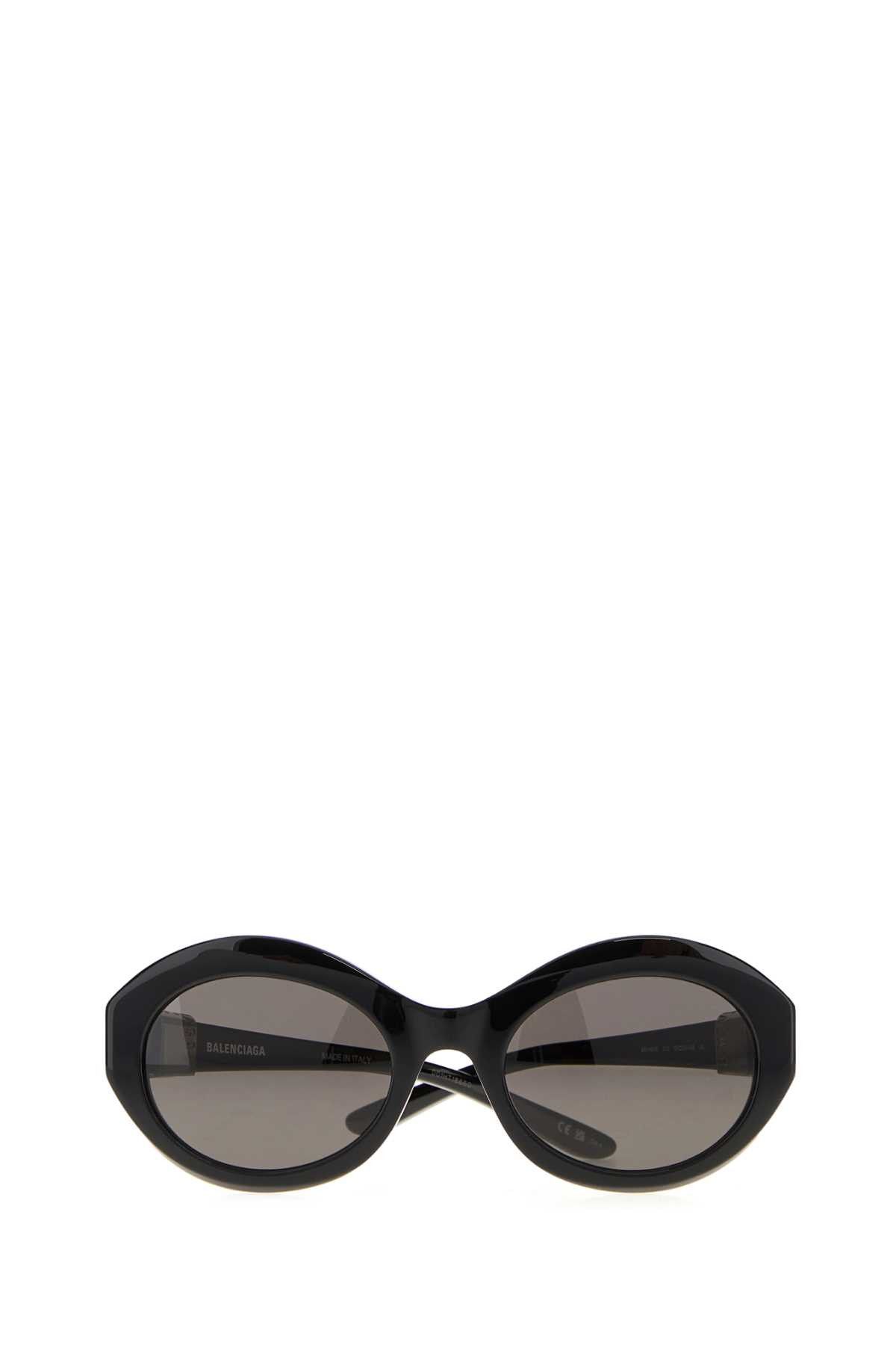 Balenciaga Black Acetate Sunglasses Size ONE SIZE - 2 Thumbnail
