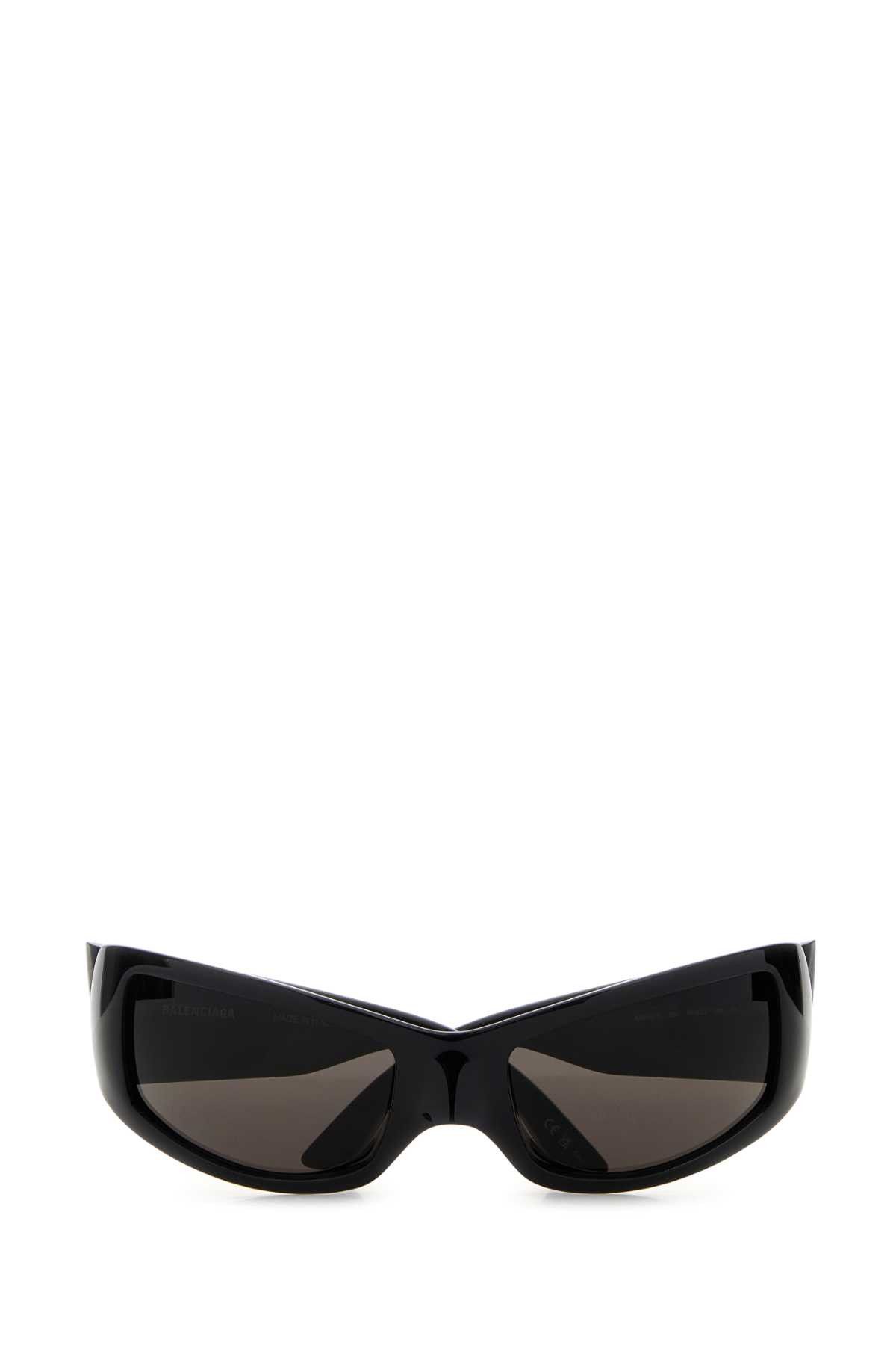 Balenciaga Black Acetate Sunglasses Size ONE SIZE - 2 Thumbnail
