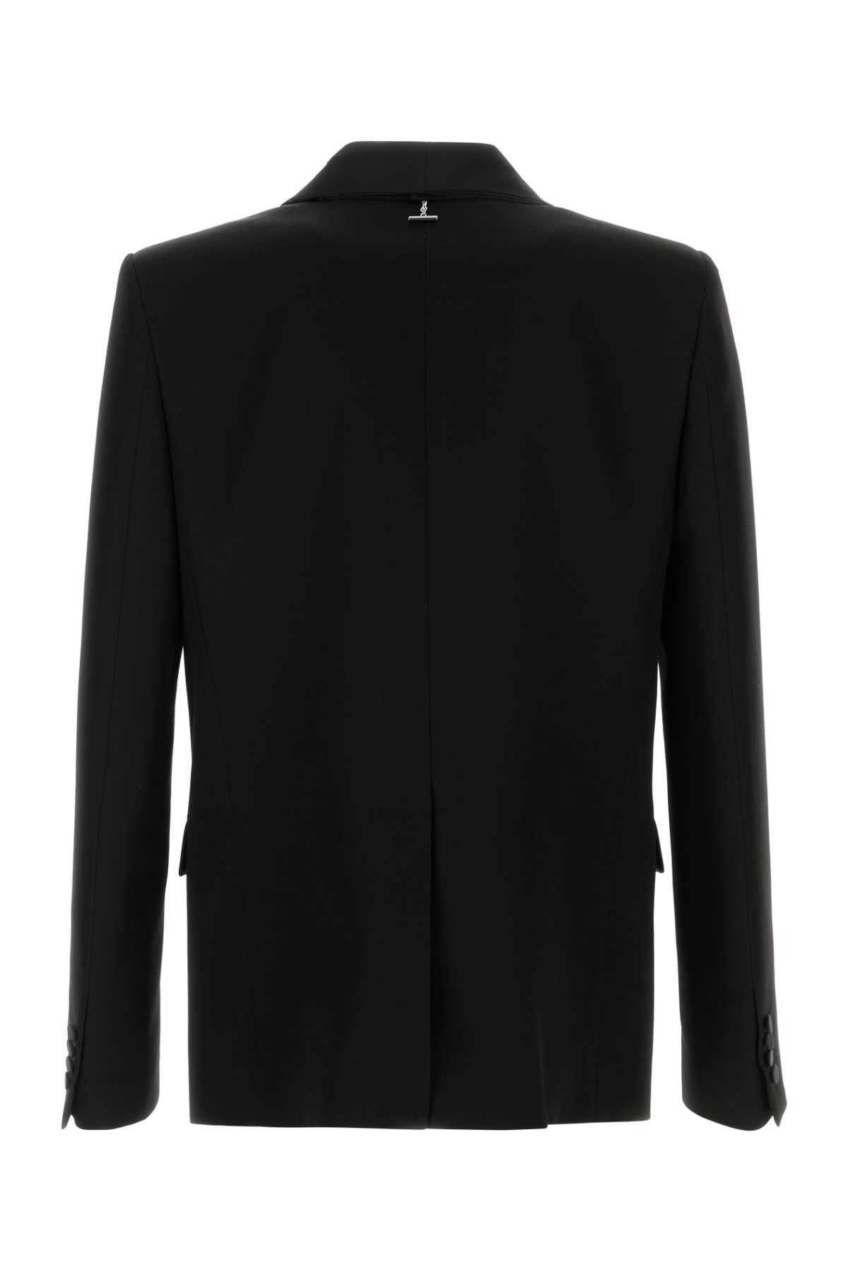 Alexander McQueen Black Wool Blazer Size US XL / EU 56 / 4 - 2 Thumbnail