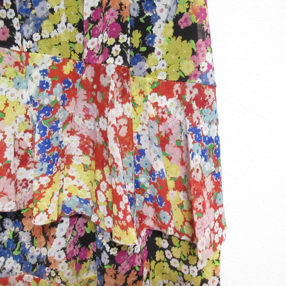 Other Other VIVIENNE TAM Power Net Flower Print Maxi Skirt Others Skirts DUTY FREE for USA Size ONE SIZE - 3 Thumbnail