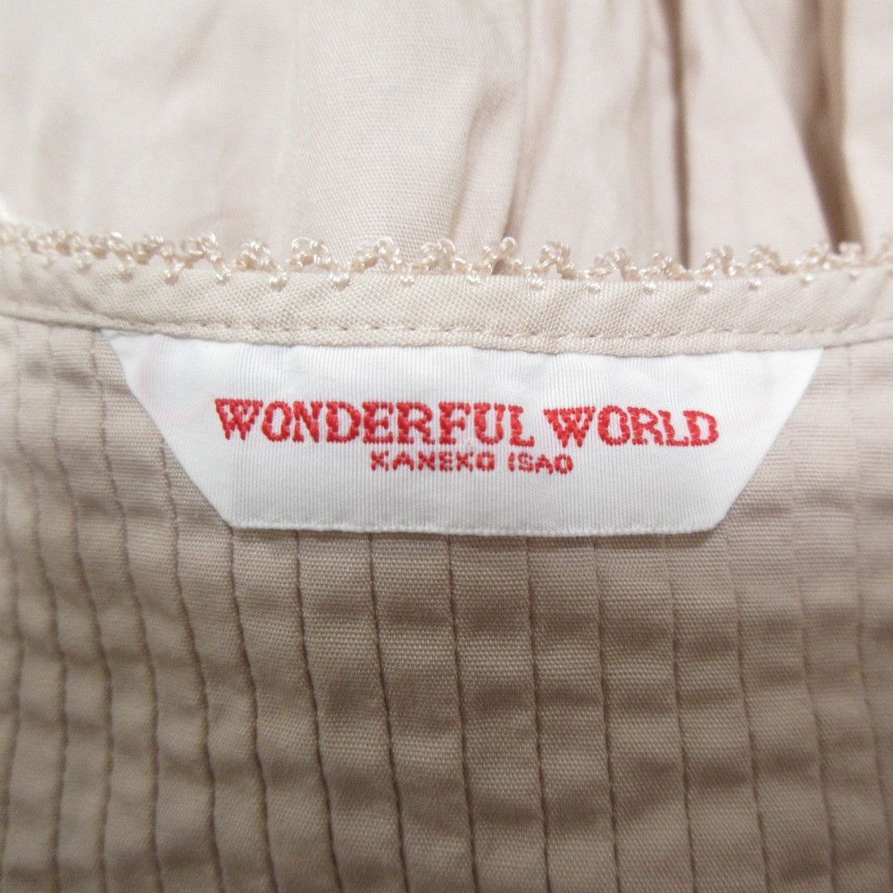 Other Other WONDERFUL WORLD Lace Frill Short Sleeve Blouse Cotton Tops DUTY FREE for USA Size ONE SIZE - 9 Thumbnail