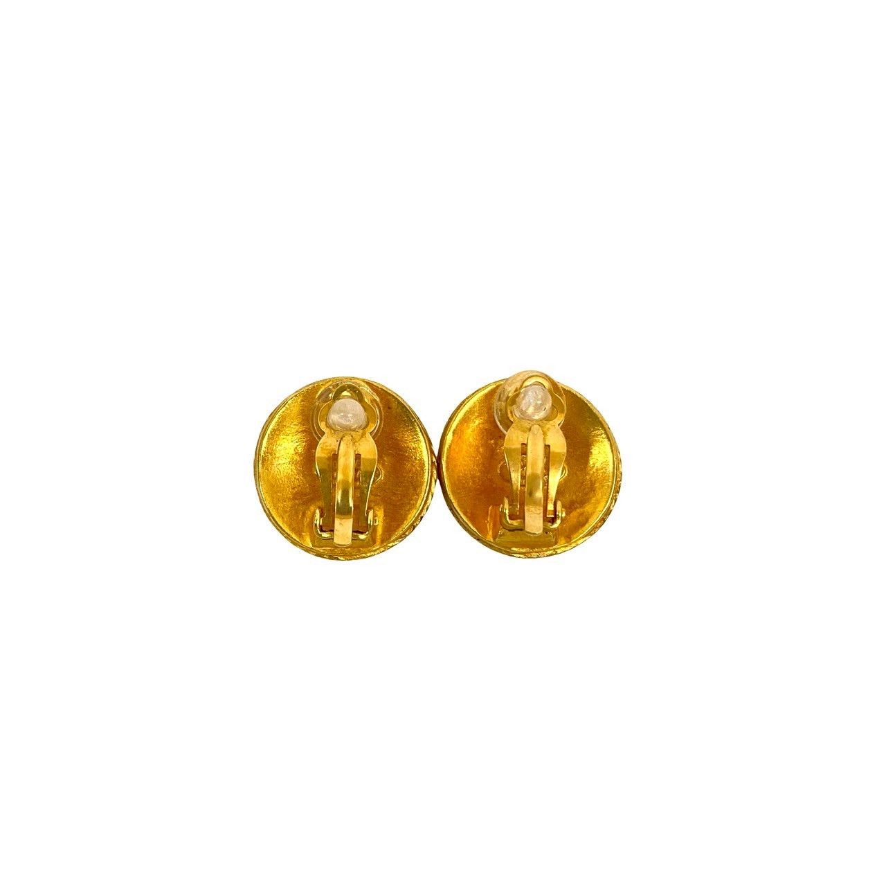 Chanel Chanel Chanel Coco Mark Earrings Metal Earrings 94A DUTY FREE for USA Size ONE SIZE - 6 Thumbnail